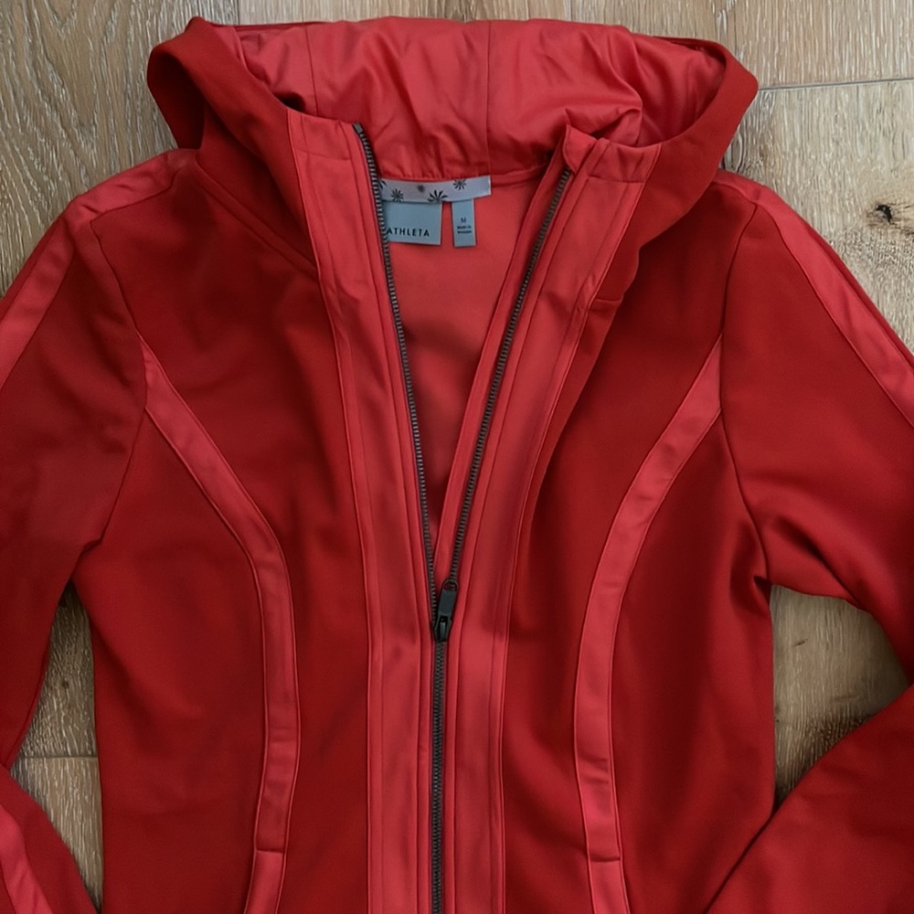 Athleta Hooded Jacket. Medium Weight - image 5
